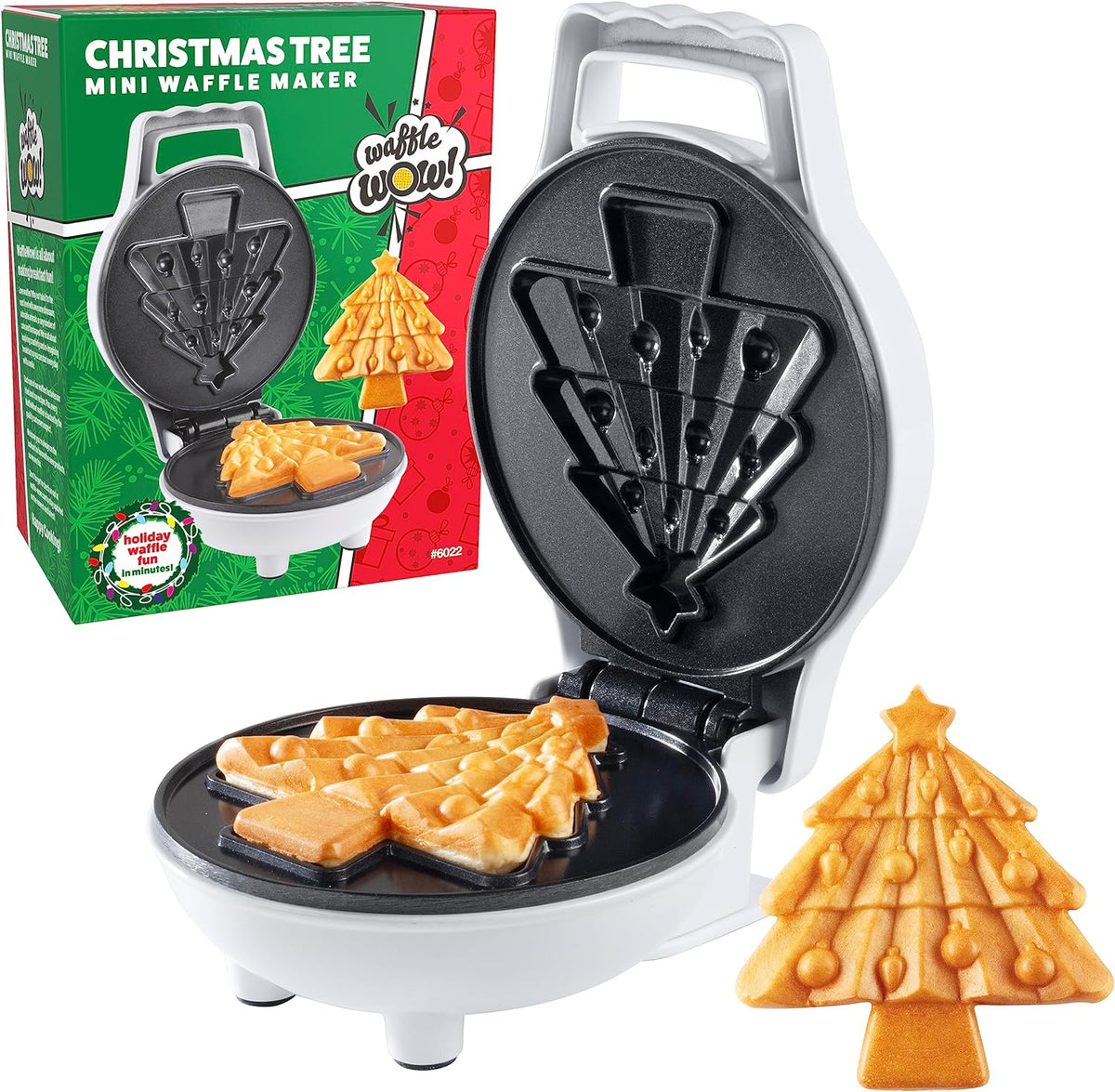 This Christmas Tree Waffle Maker Will Have You Waking Up for More