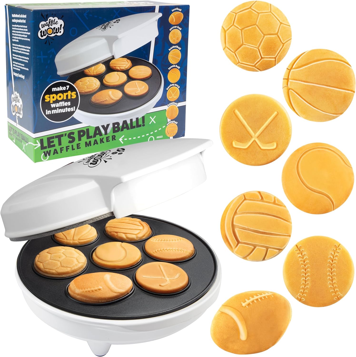 Let's Play Ball Waffle Maker