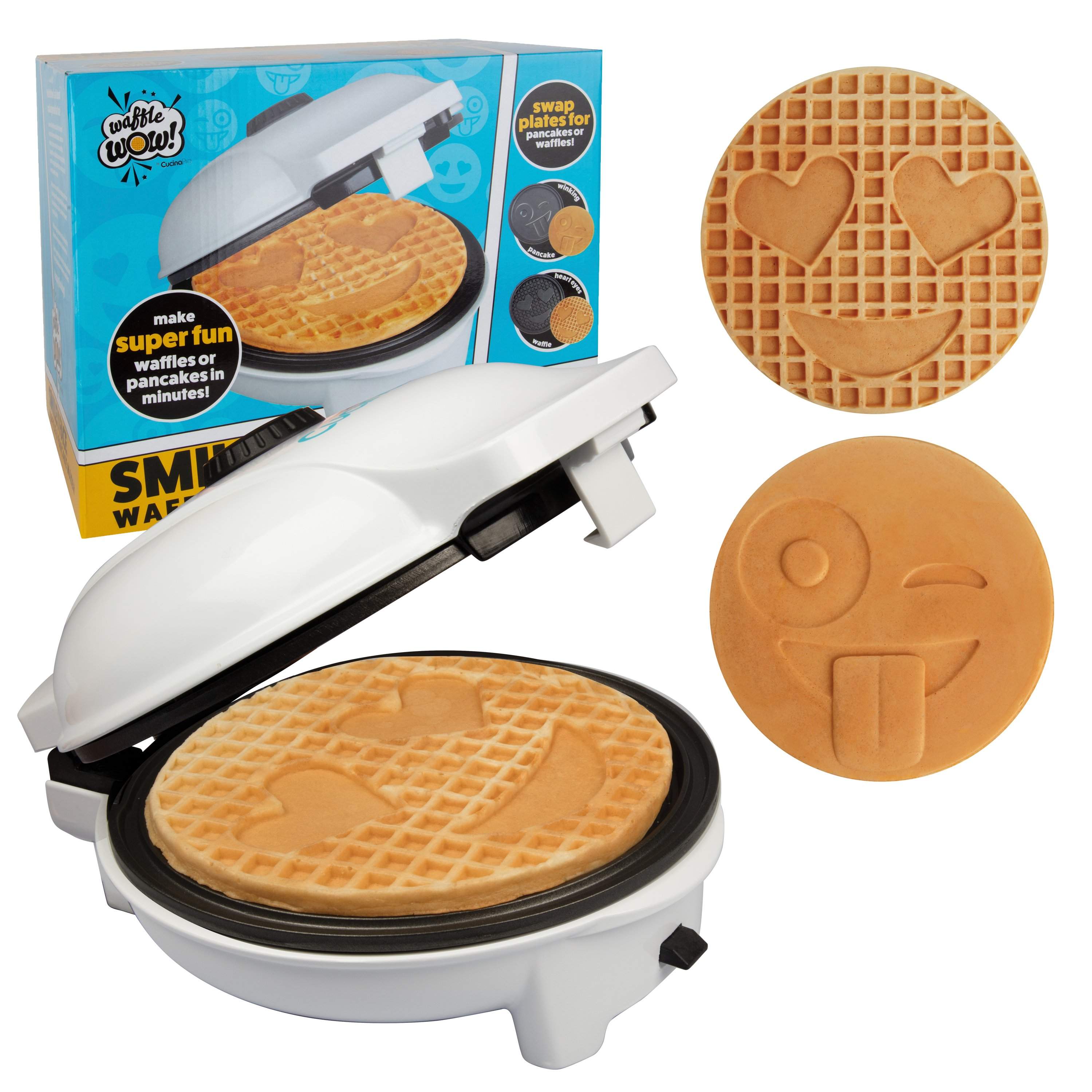 Smiley Face-Waffle Wow!-