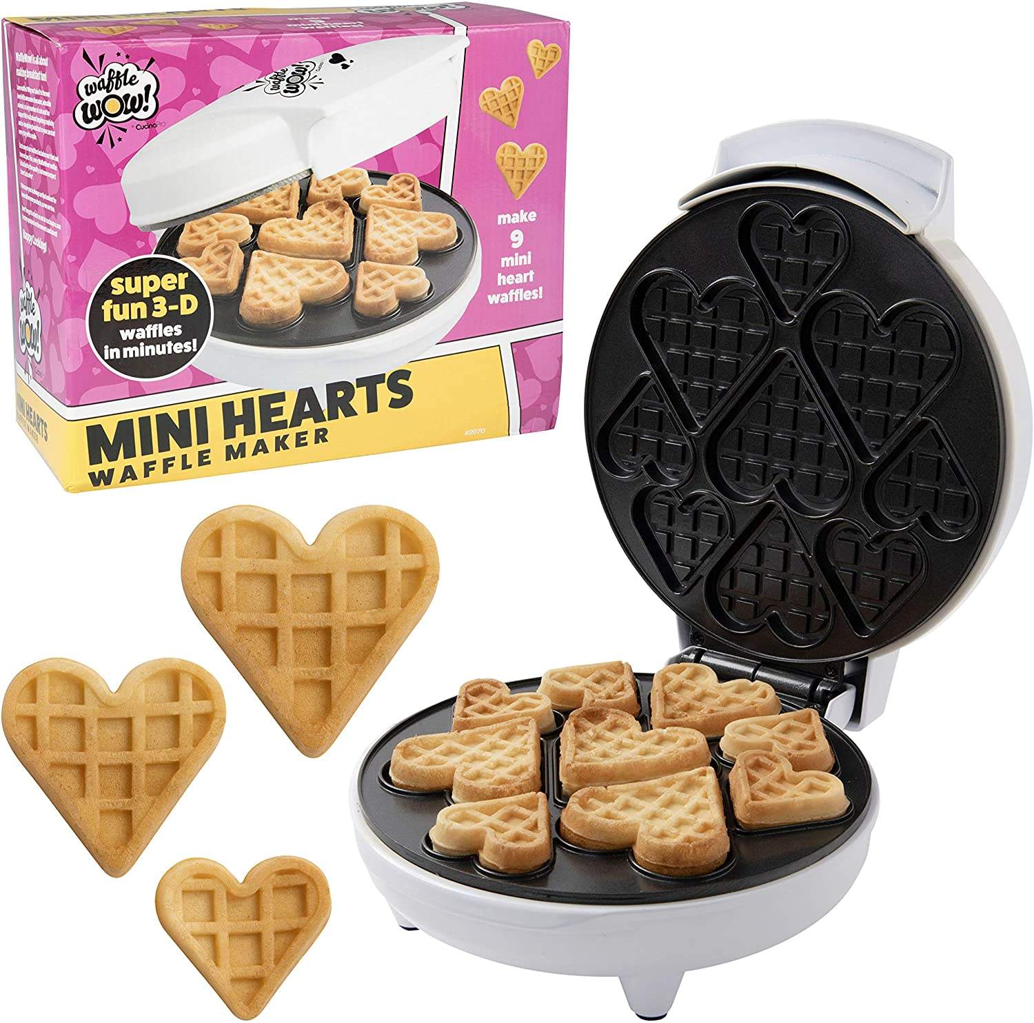 Mini Hearts-Waffle Wow!-
