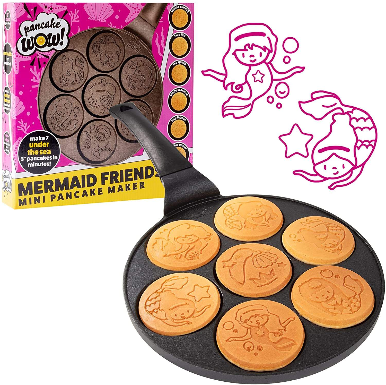 Mermaid Friends-Waffle Wow!-