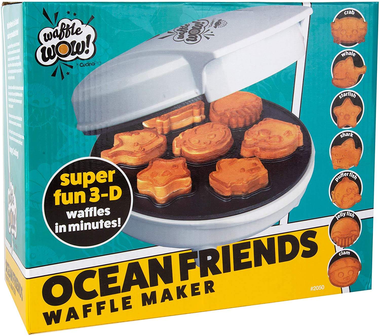 Waffle Wow Animal Friends Waffle Maker